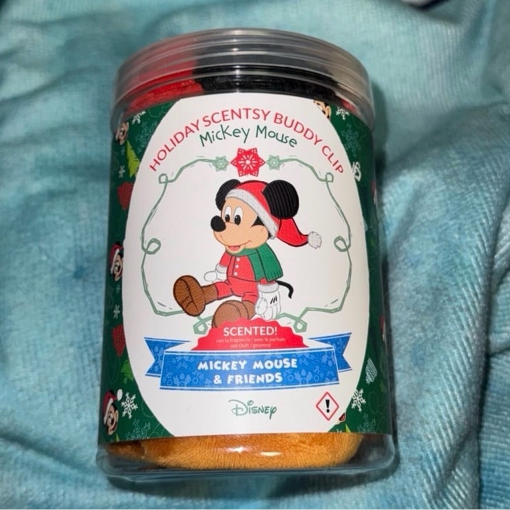 Mickey Mouse Holiday Scentsy Buddy Clip